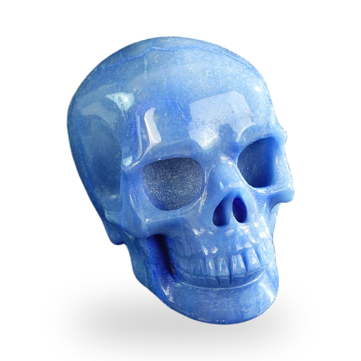 Blue Aventurine crystal skull 3" SKH30BA04 photo 2
