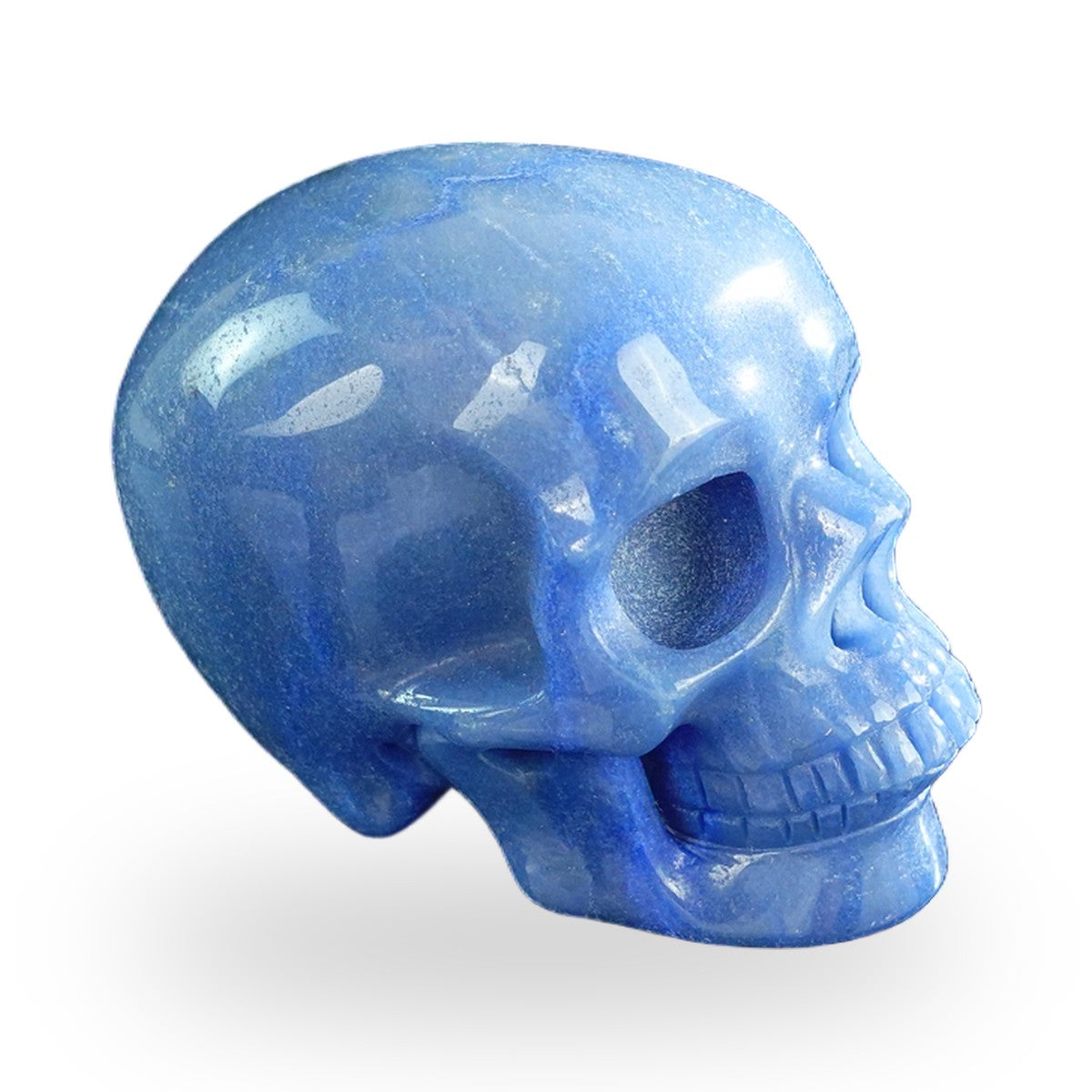 Blue Aventurine crystal skull 3" SKH30BA04 photo 4