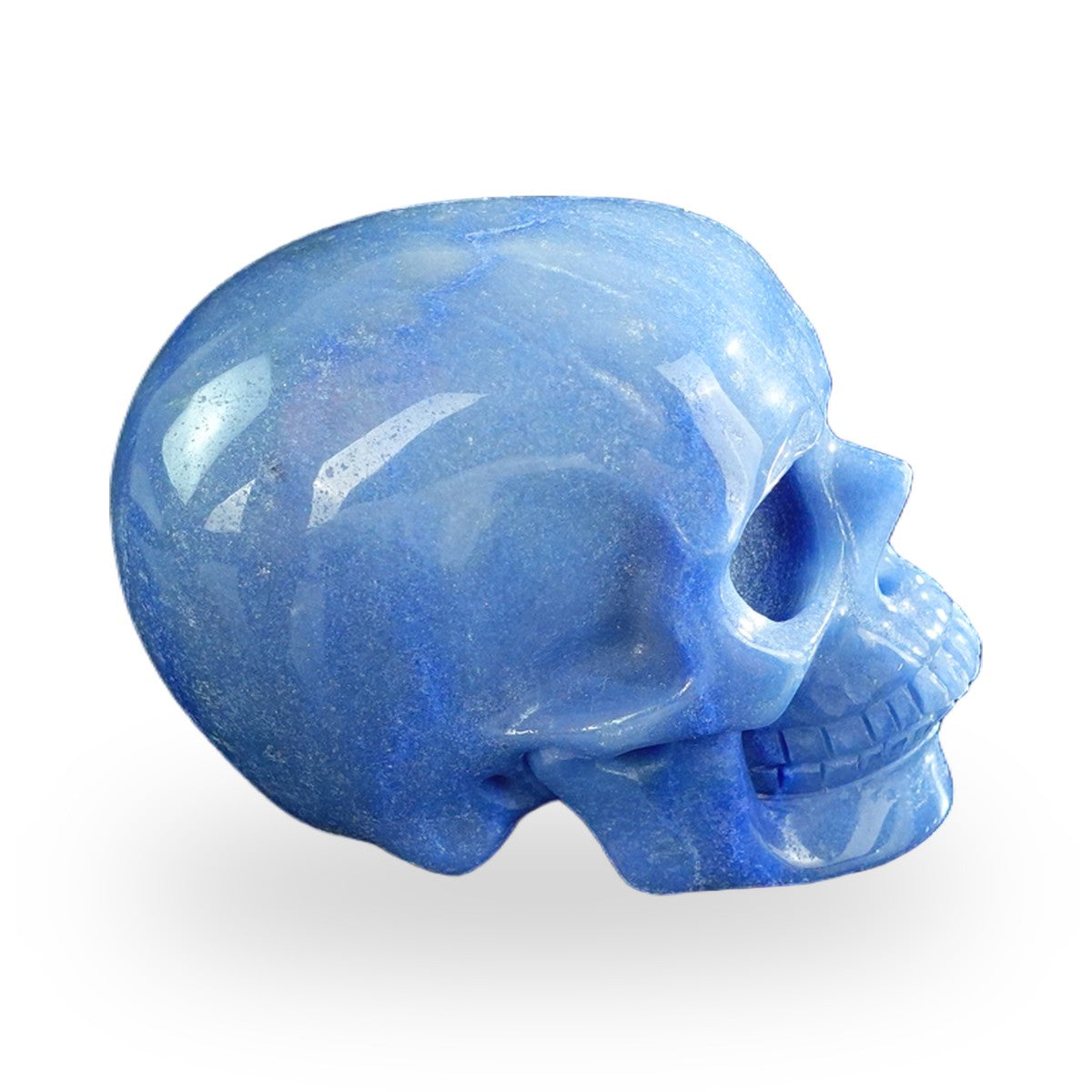 Blue Aventurine crystal skull 3" SKH30BA04 photo 5