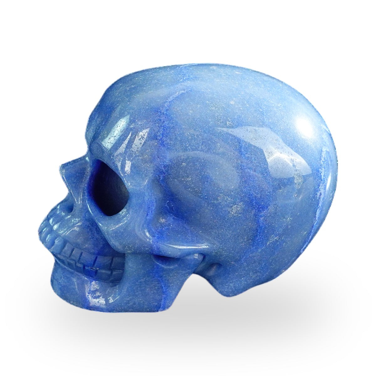 Blue Aventurine crystal skull 3" SKH30BA04 photo 6