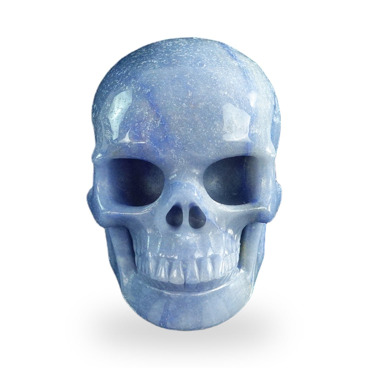 Blue Aventurine crystal skull 3" SKH30BA05 photo 1
