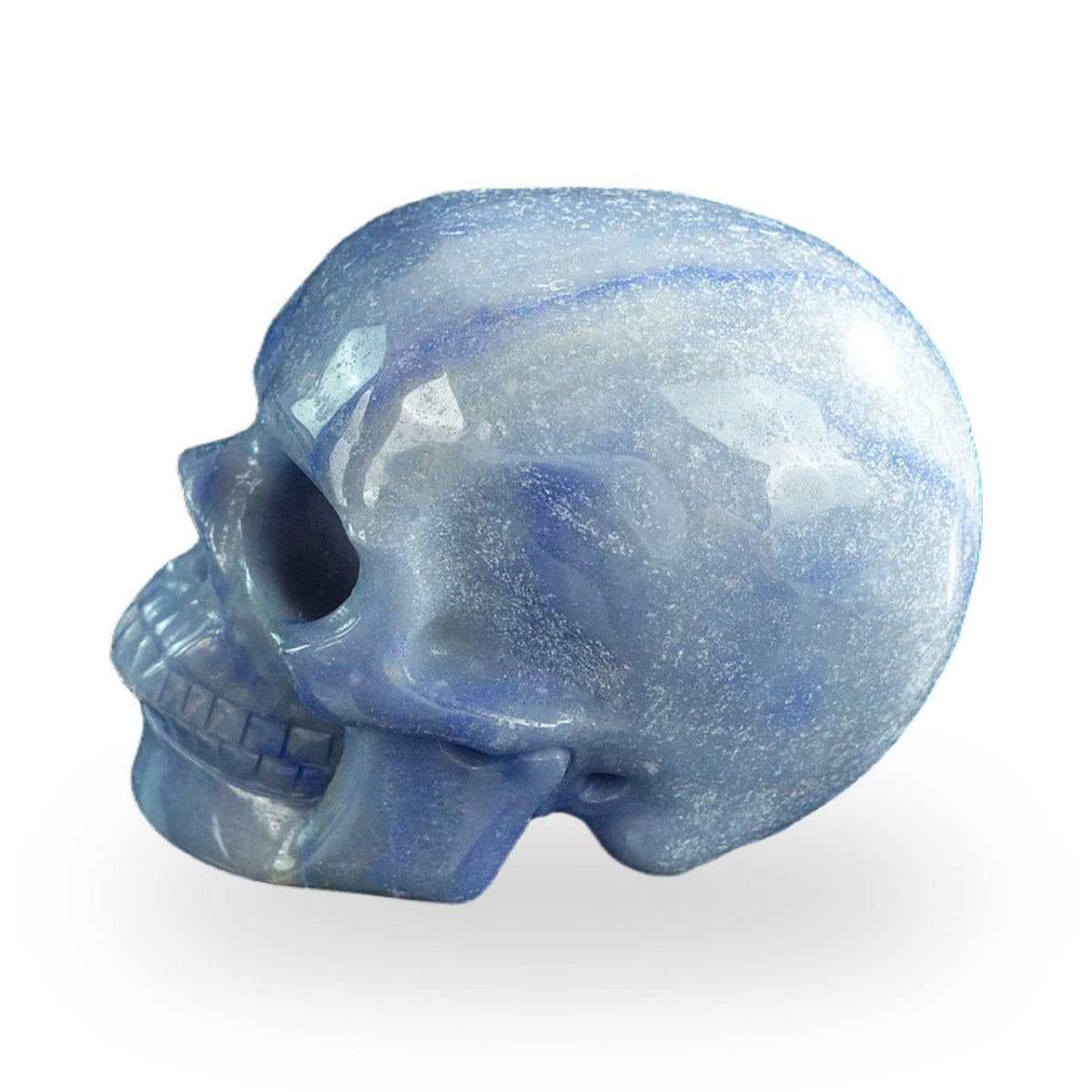 Blue Aventurine crystal skull 3" SKH30BA05 photo 6