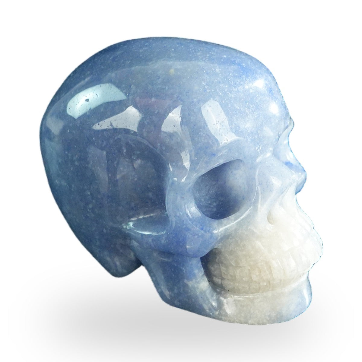 Blue Aventurine crystal skull 3" SKH30BA06 photo 4