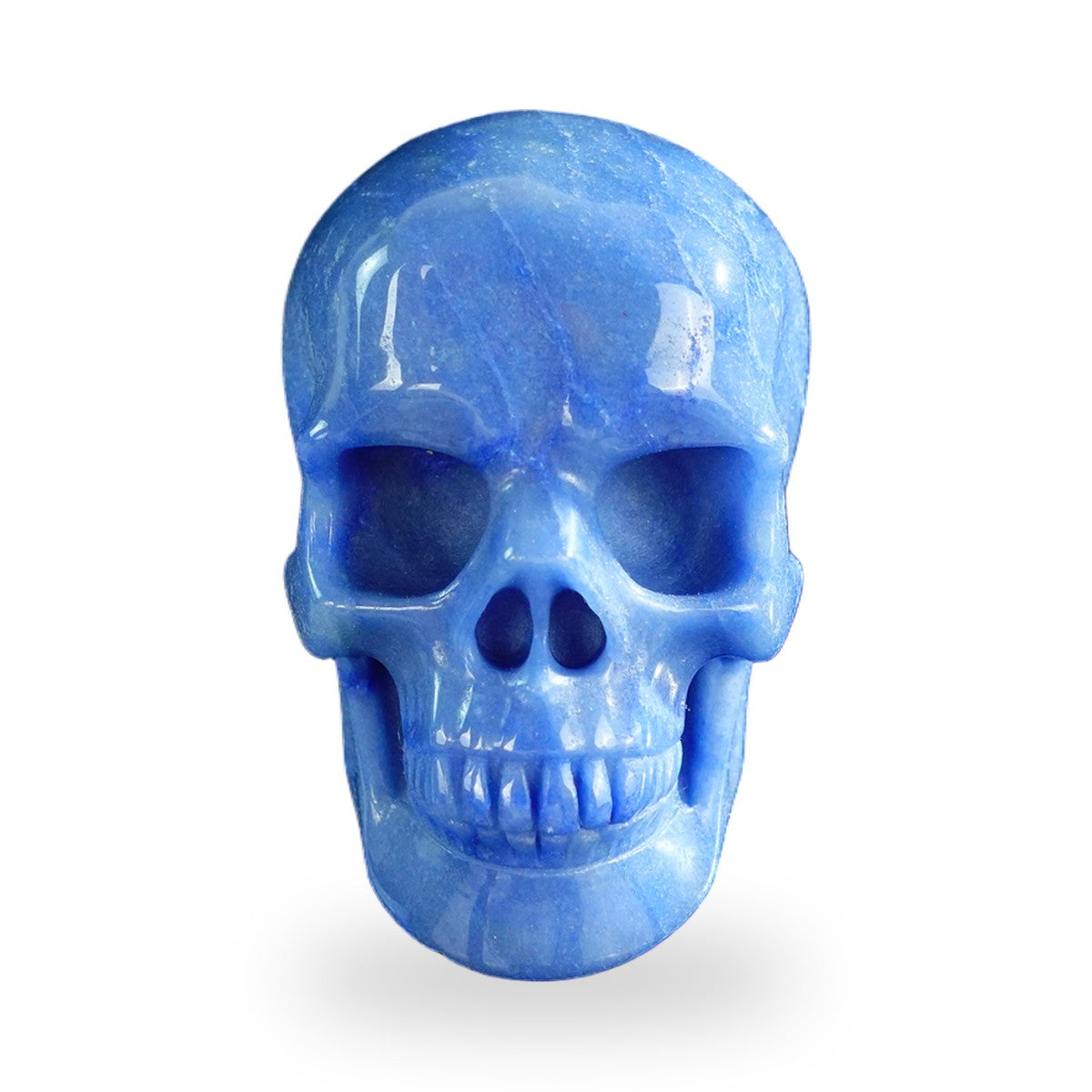 Blue Aventurine crystal skull 3" SKH30BA07 photo 1
