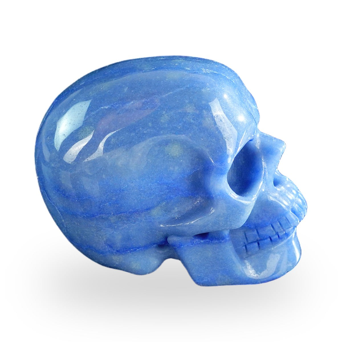 Blue Aventurine crystal skull 3" SKH30BA07 photo 5