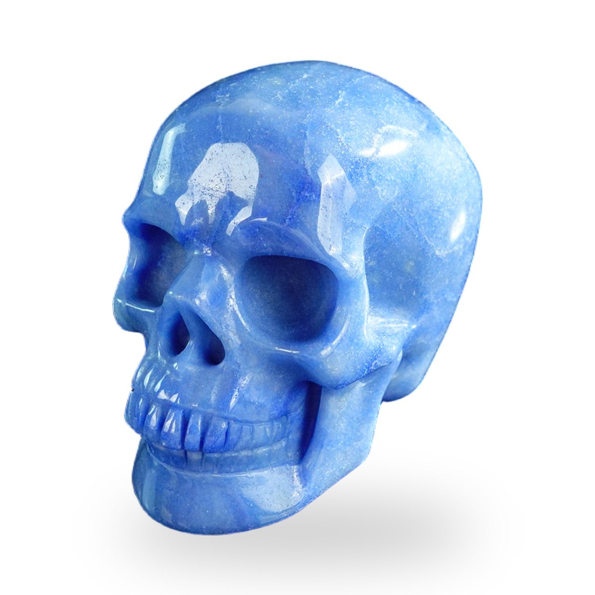 Blue Aventurine crystal skull 3" SKH30BA07 photo 8