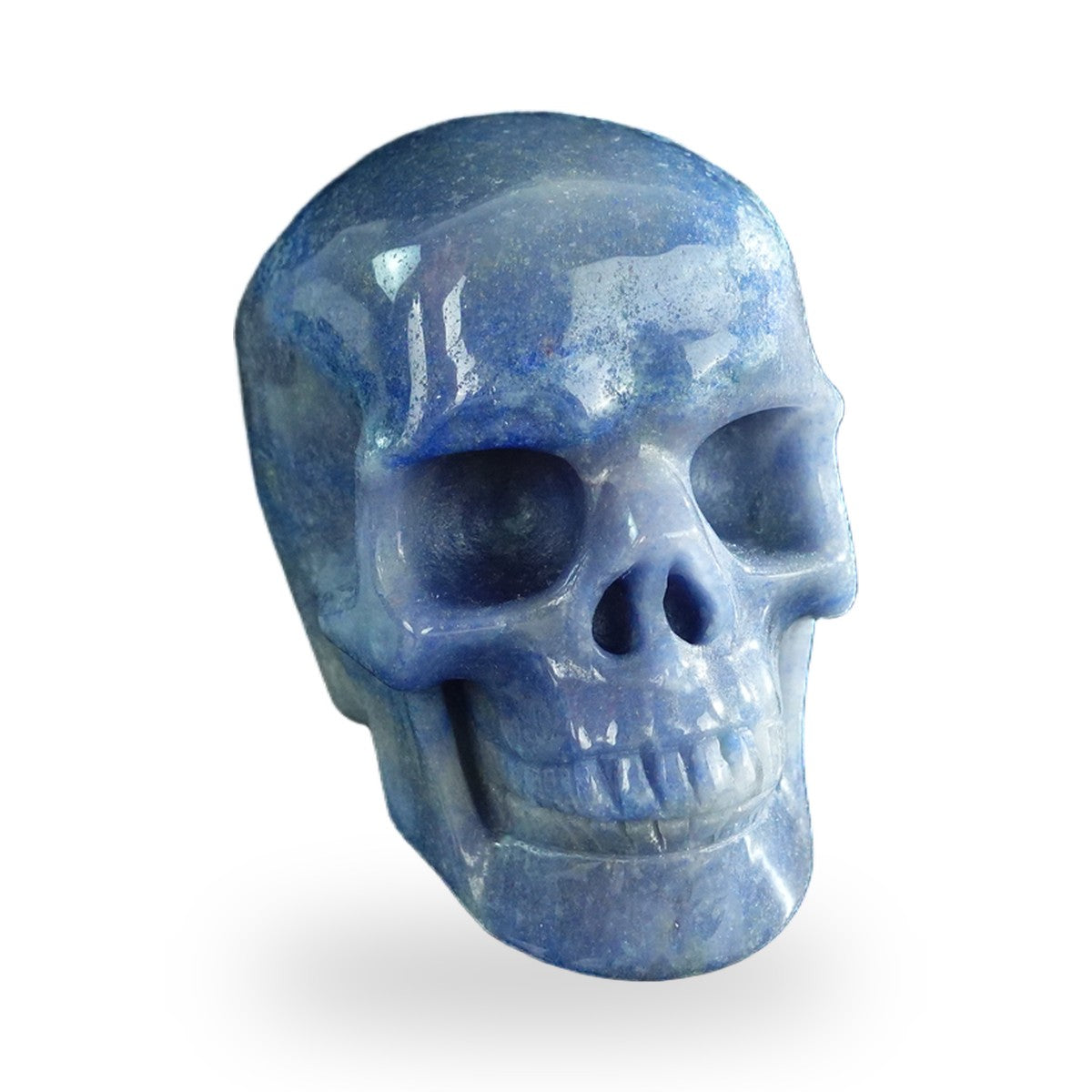 Blue Aventurine crystal skull 3" SKH30BA08 photo 2