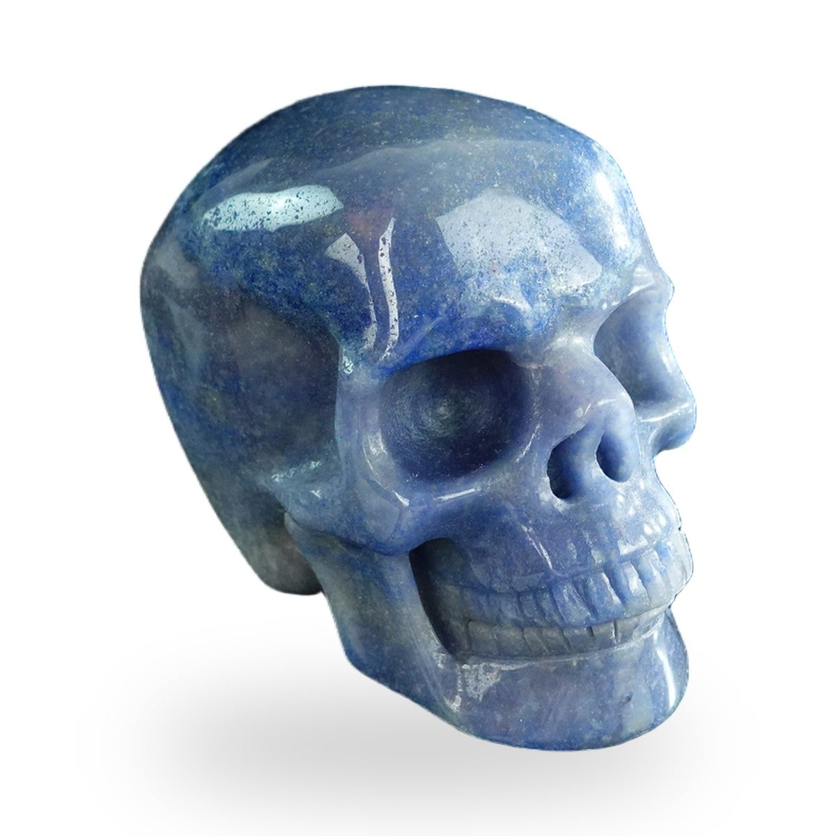 Blue Aventurine crystal skull 3" SKH30BA08 photo 3