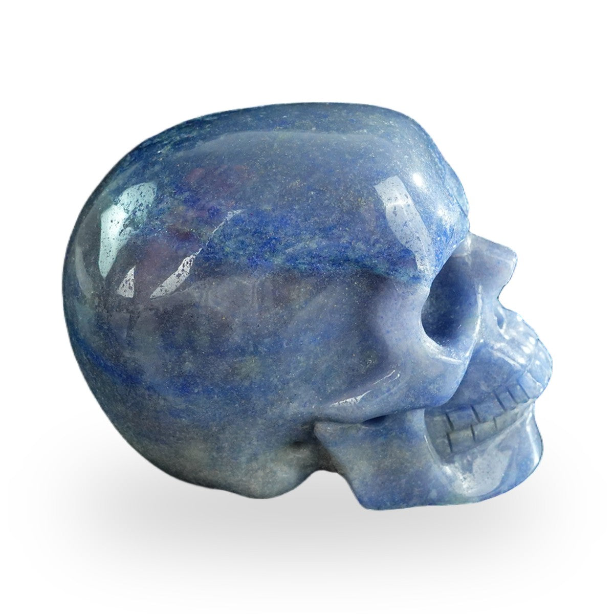 Blue Aventurine crystal skull 3" SKH30BA08 photo 5