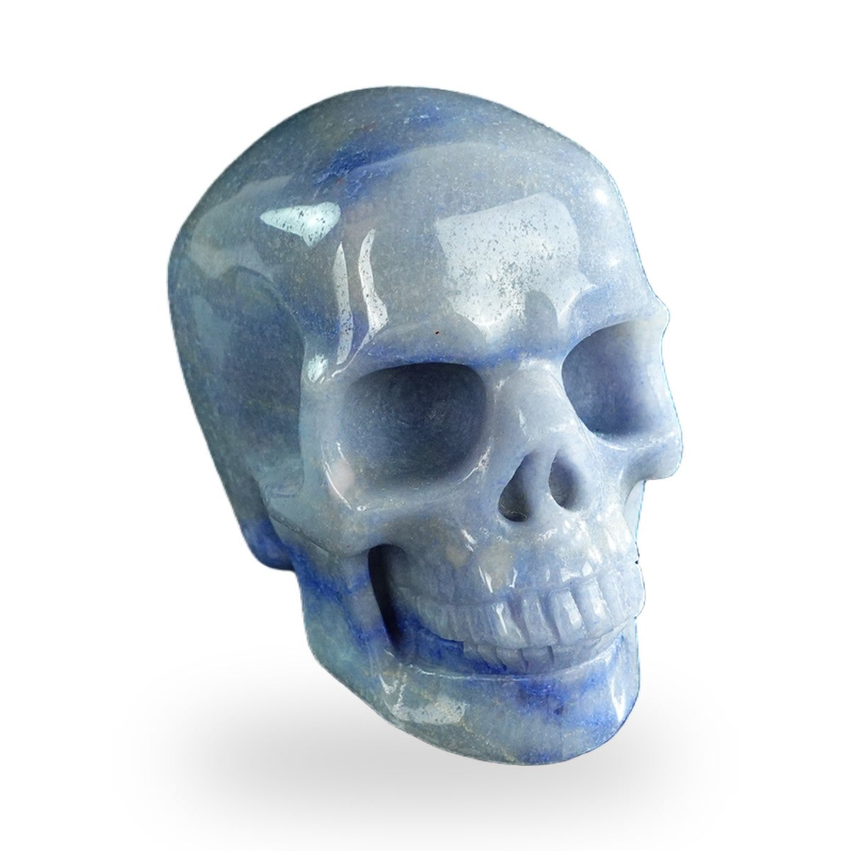 Blue Aventurine crystal skull 3" SKH30BA09 photo 2