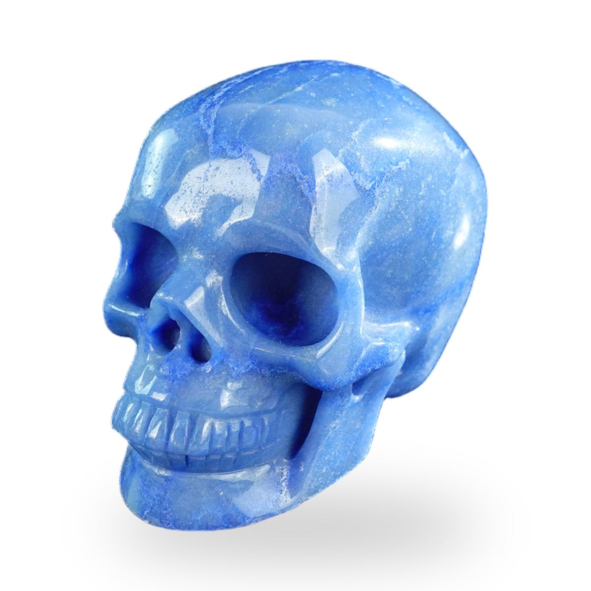 Blue Aventurine crystal skull 3" SKH30BA10 photo 2