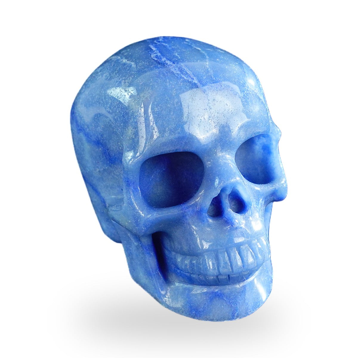 Blue Aventurine crystal skull 3" SKH30BA10 photo 3