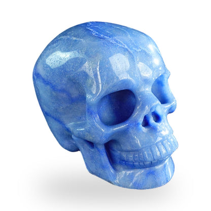 Blue Aventurine crystal skull 3" SKH30BA10 photo 4