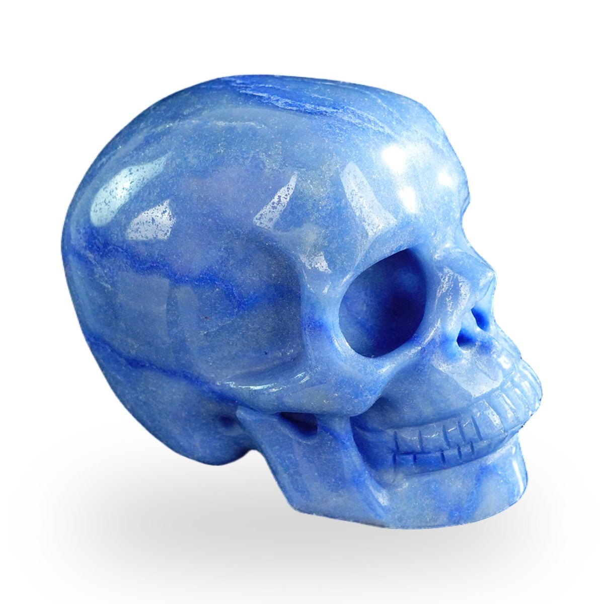 Blue Aventurine crystal skull 3" SKH30BA10 photo 5