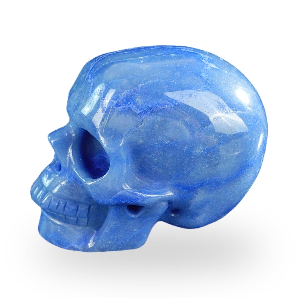 Blue Aventurine crystal skull 3" SKH30BA10 photo 7