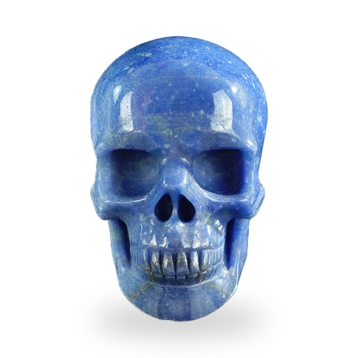 Blue Aventurine crystal skull 3" SKH30BA11 photo 1