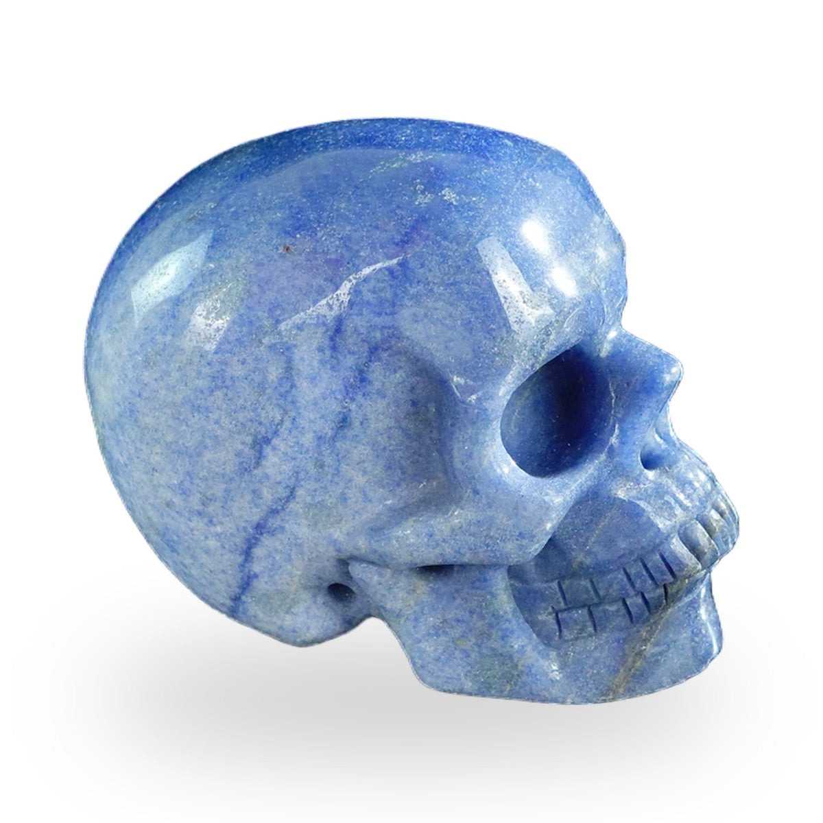 Blue Aventurine crystal skull 3" SKH30BA11 photo 4