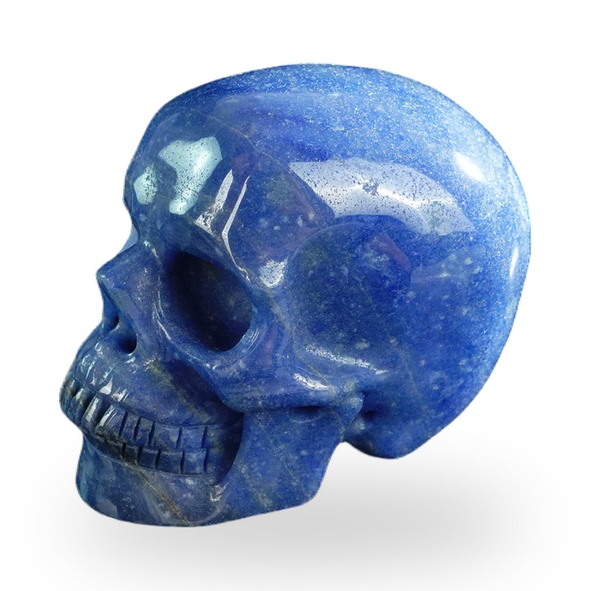 Blue Aventurine crystal skull 3" SKH30BA11 photo 7