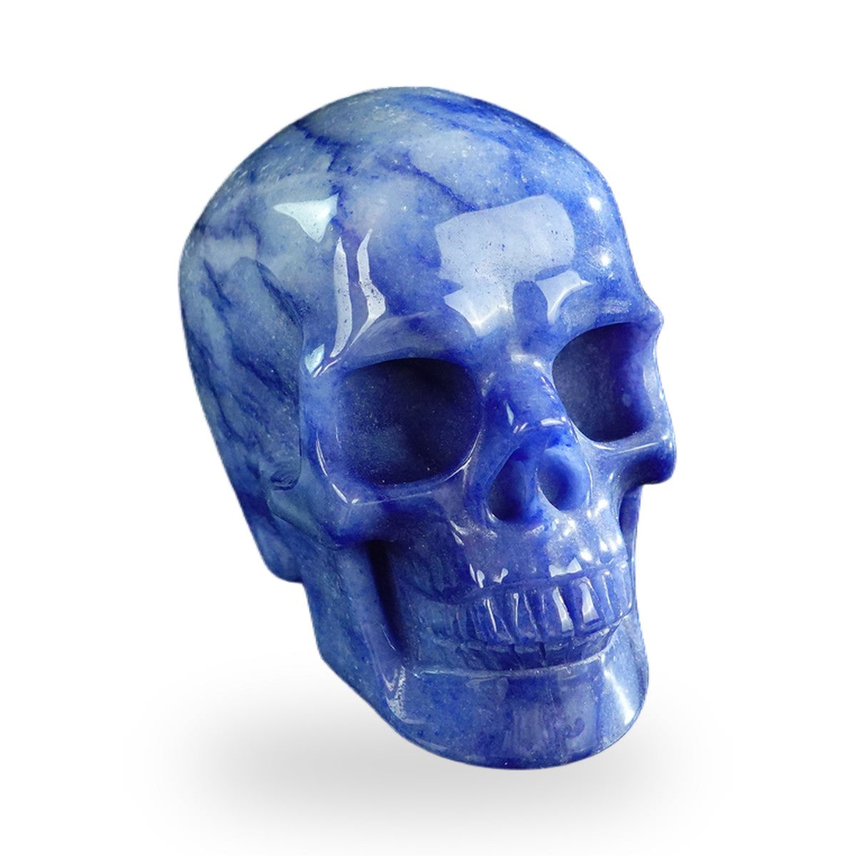 Blue Aventurine crystal skull 3" SKH30BA12 photo 2