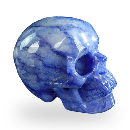 Blue Aventurine crystal skull 3" SKH30BA12 photo 4