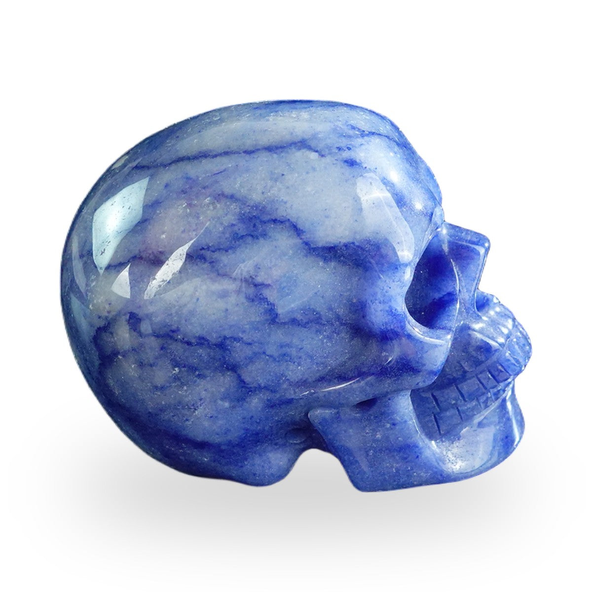 Blue Aventurine crystal skull 3" SKH30BA12 photo 5