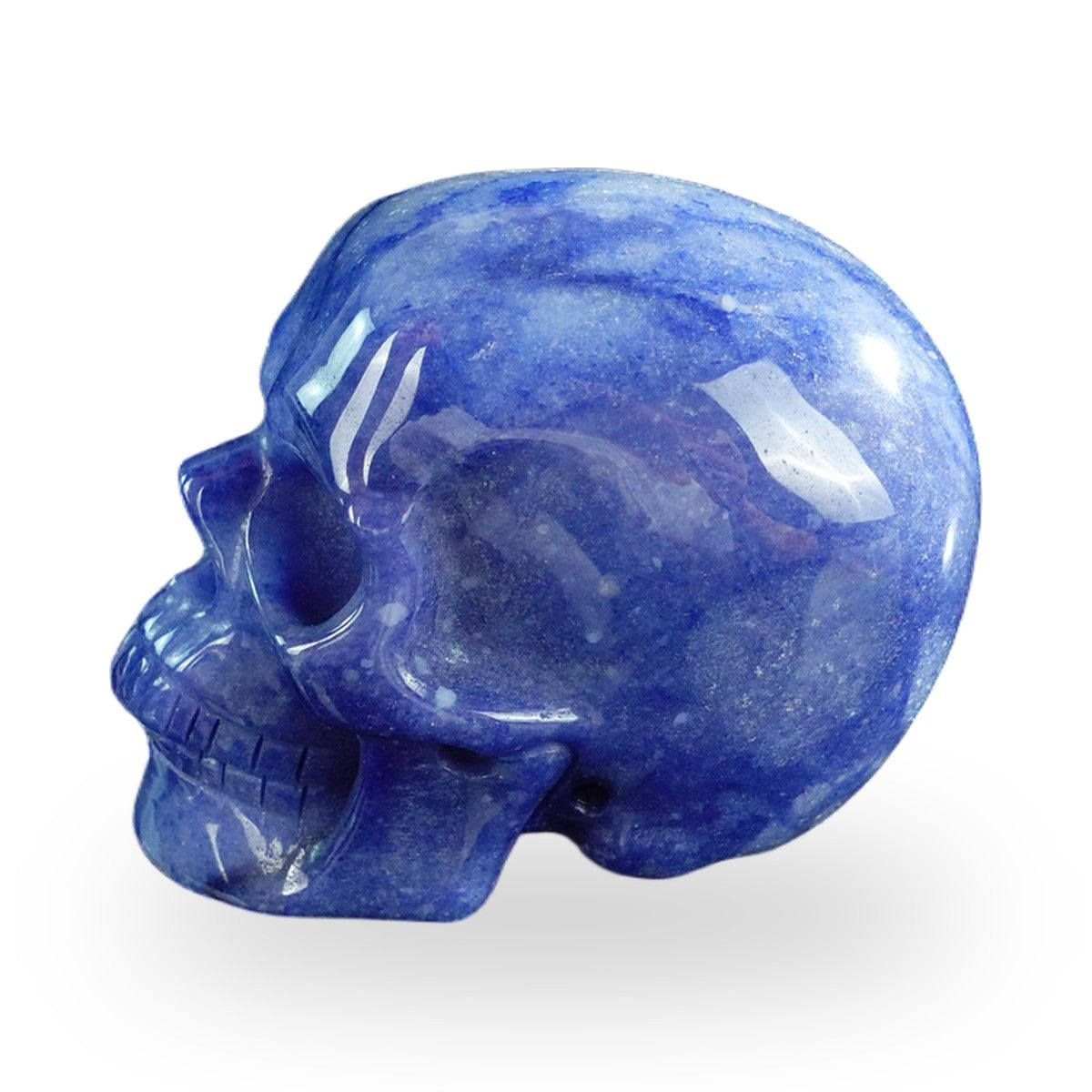 Blue Aventurine crystal skull 3" SKH30BA12 photo 6