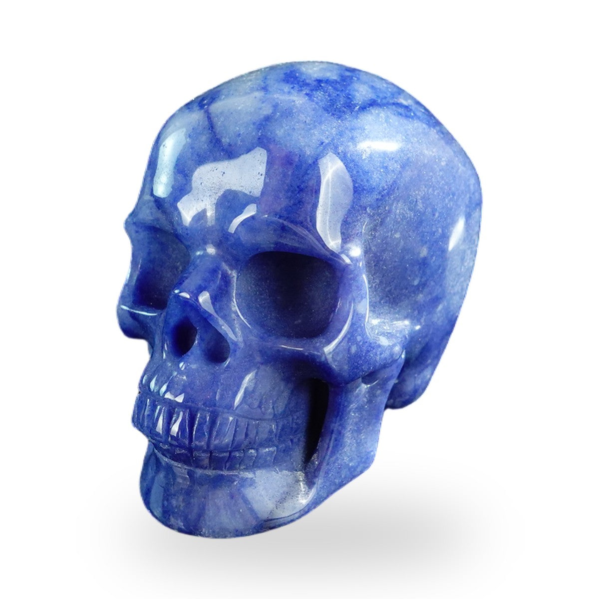 Blue Aventurine crystal skull 3" SKH30BA12 photo 8