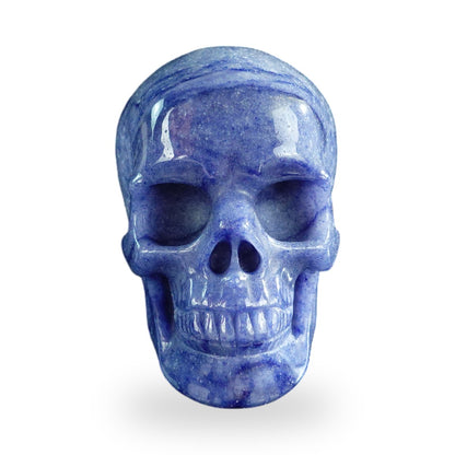 Blue Aventurine crystal skull 3" SKH30BA13 photo 1