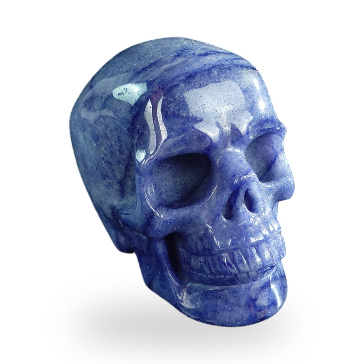 Blue Aventurine crystal skull 3" SKH30BA13 photo 2