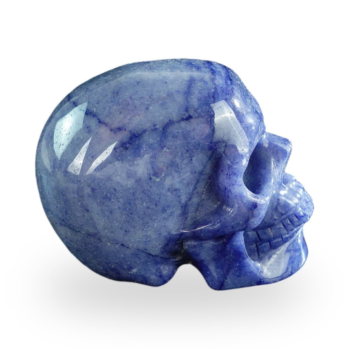 Blue Aventurine crystal skull 3" SKH30BA13 photo 5