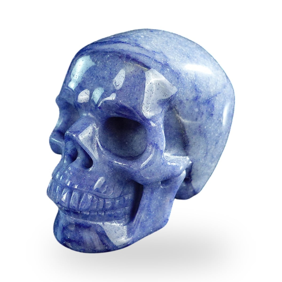 Blue Aventurine crystal skull 3" SKH30BA13 photo 8