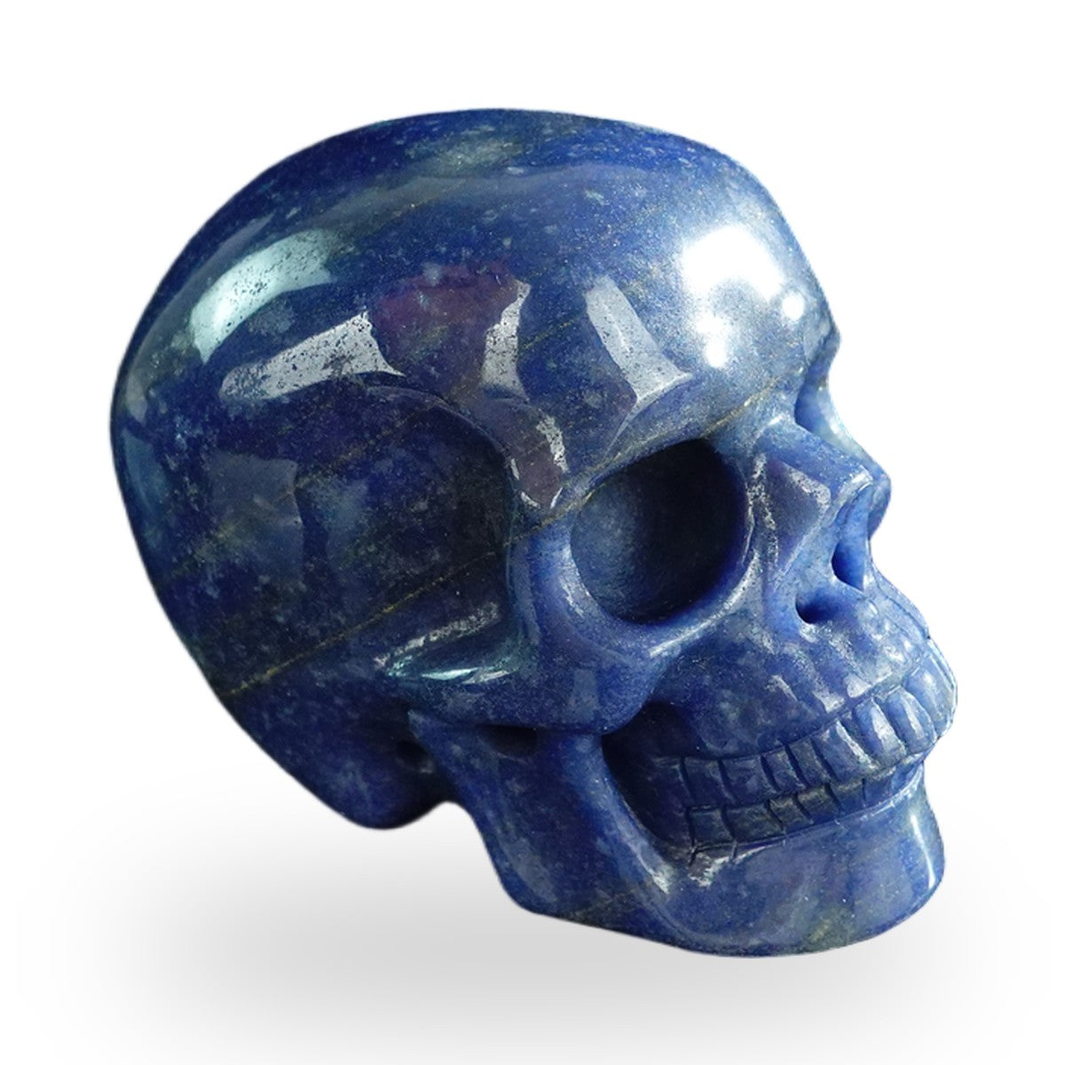 Blue Aventurine crystal skull 3" SKH30BA14 photo 4