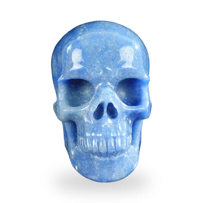 Blue Aventurine crystal skull 4.5" SKH45BA02 photo 1