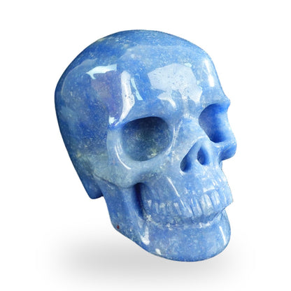 Blue Aventurine crystal skull 4.5" SKH45BA02 photo 2