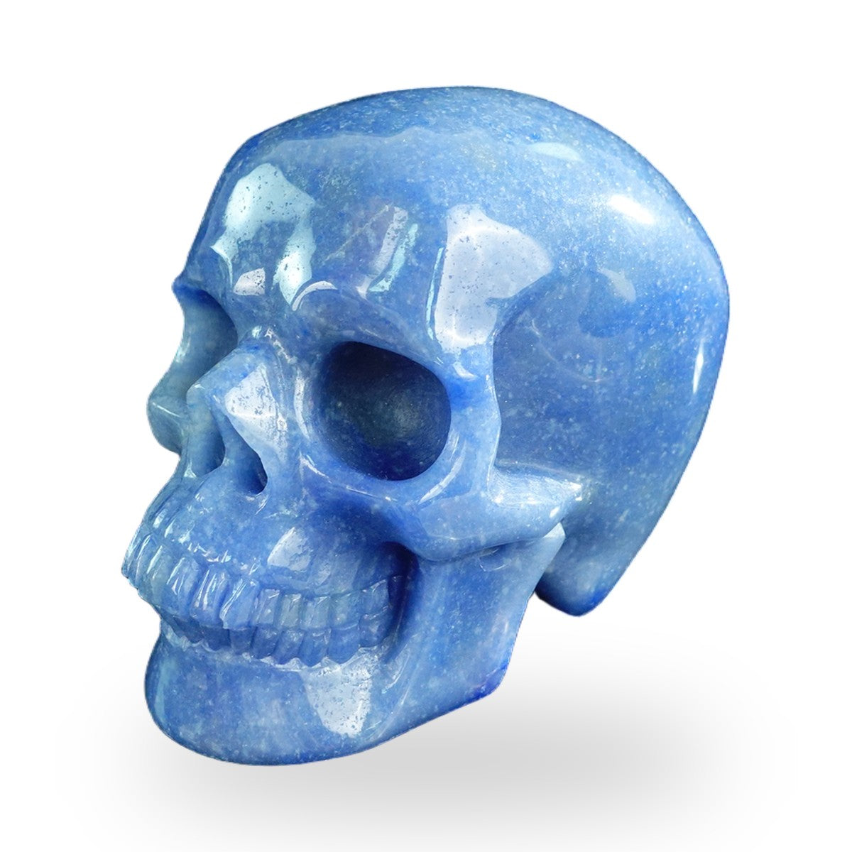 Blue Aventurine crystal skull 4.5" SKH45BA02 photo 6