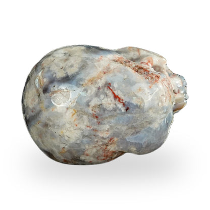 Blue Flower Agate crystal skull 2.2" SKH20BF11 photo 2