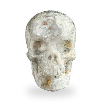 Blue Flower Agate crystal skull 2.2" SKH20BF12 photo 1