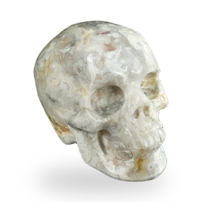 Blue Flower Agate crystal skull 2.2" SKH20BF12 photo 3