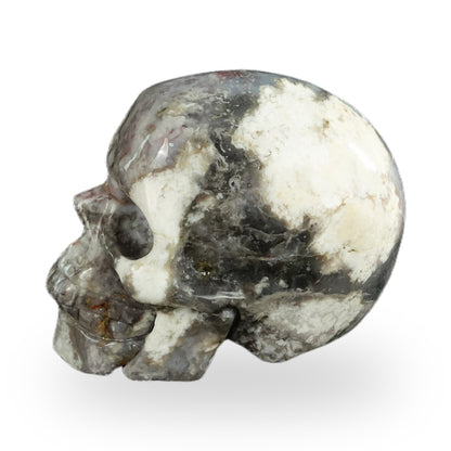 Blue Flower Agate crystal skull 2.2" SKH20BF14 photo 6