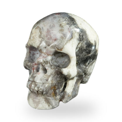 Blue Flower Agate crystal skull 2.2" SKH20BF14 photo 8