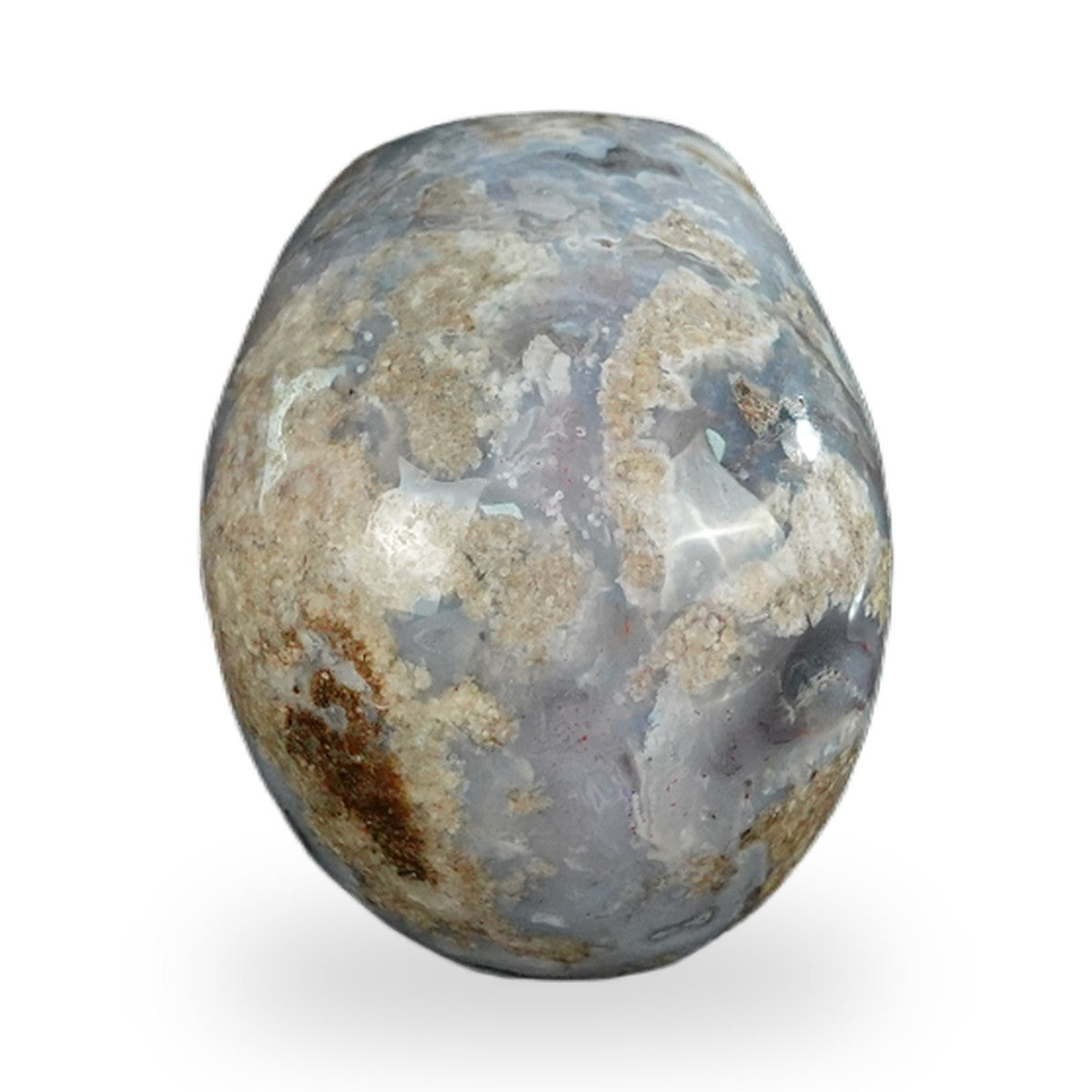 Blue Flower Agate crystal skull 2.2" SKH20BF15 photo 5