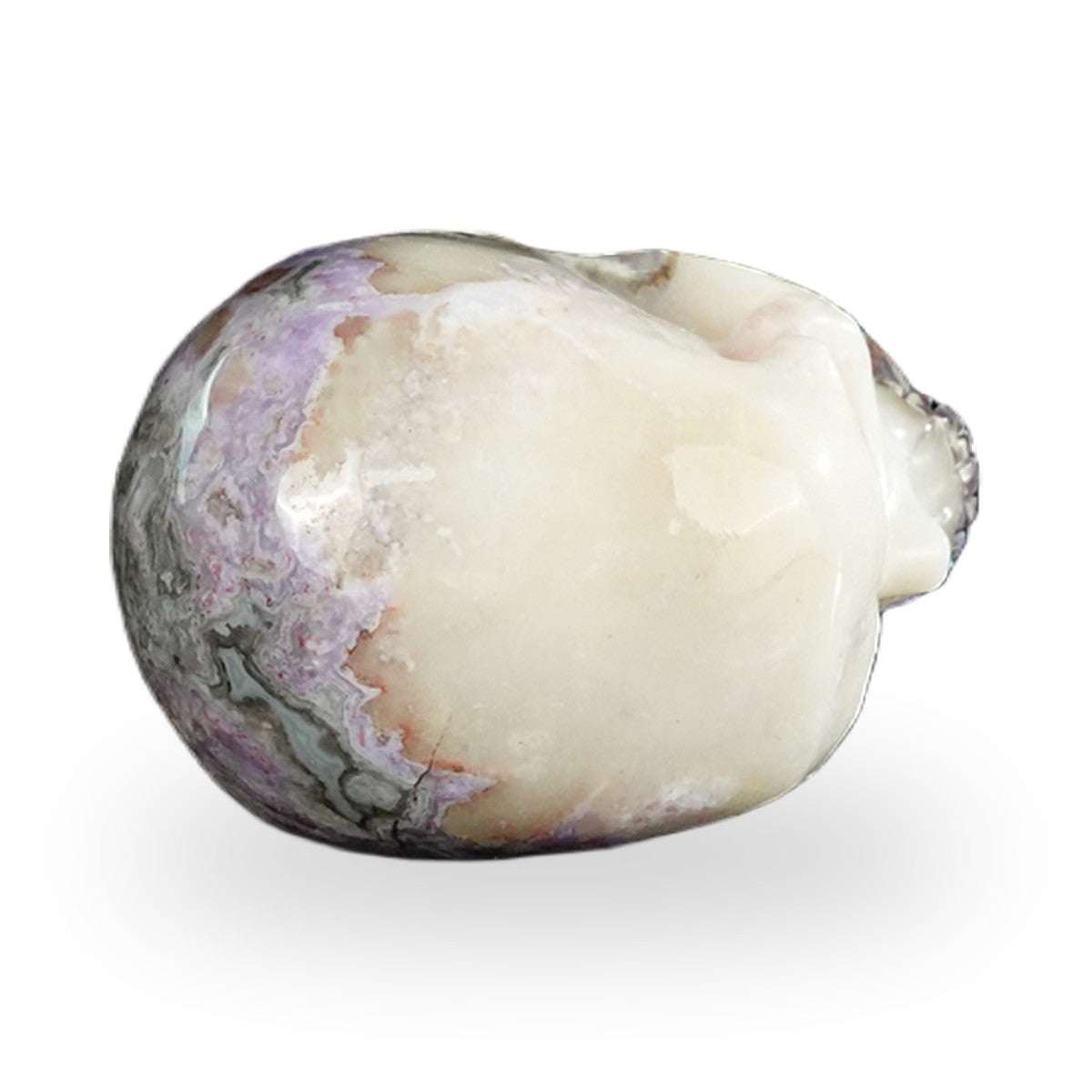 Blue Flower Agate crystal skull 2.2" SKH20BF17 photo 2