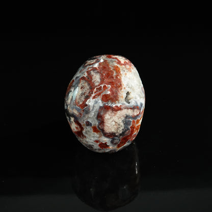 Blue Flower Agate crystal skull 3" SKH30BF13 photo 5