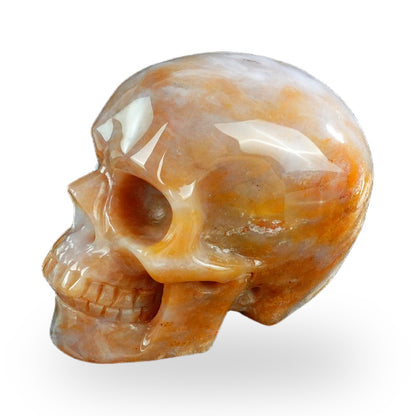 Chalcedony Jasper crystal skull 3" SKH30CJ01 view 7