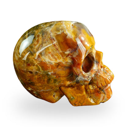 Chalcedony Jasper crystal skull 3" SKH30CJ02 photo 5