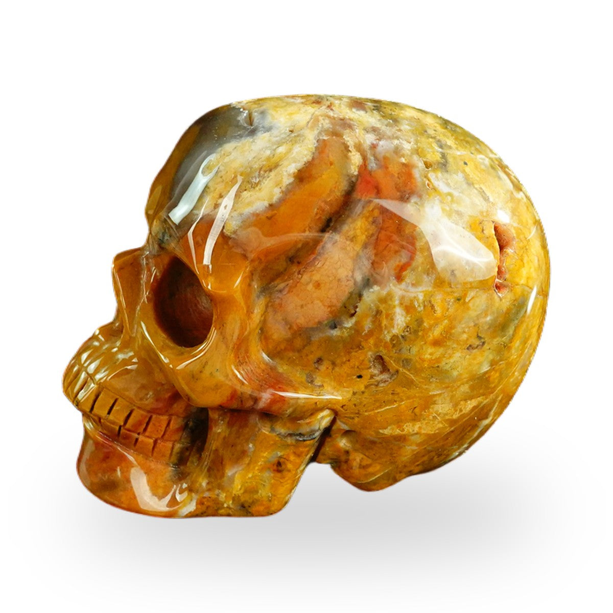 Chalcedony Jasper crystal skull 3" SKH30CJ02 photo 6