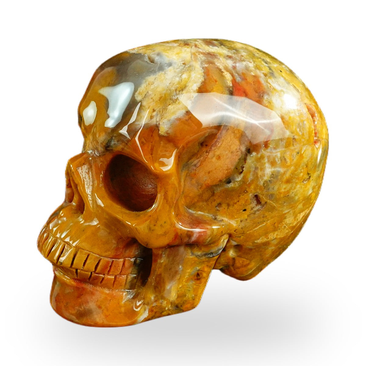 Chalcedony Jasper crystal skull 3" SKH30CJ02 photo 7