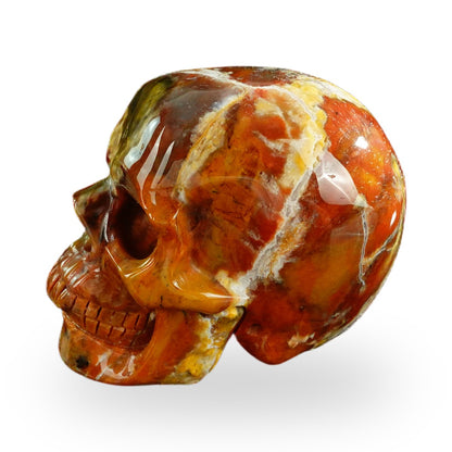 Chalcedony Jasper crystal skull 3" SKH30CJ03 photo 6