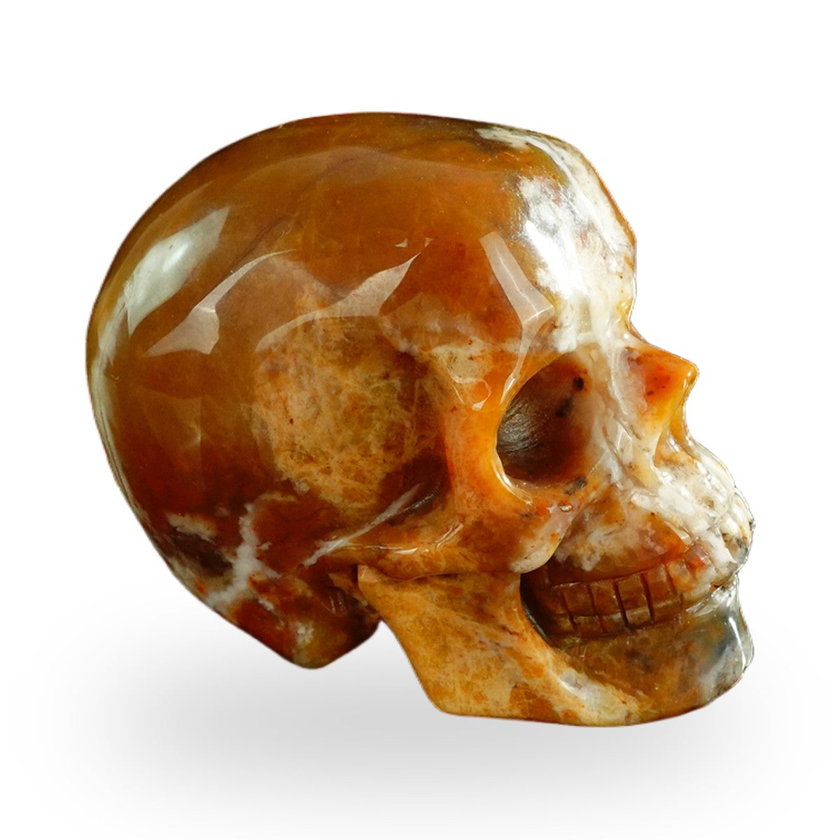 Chalcedony Jasper crystal skull 3" SKH30CJ05 photo 4