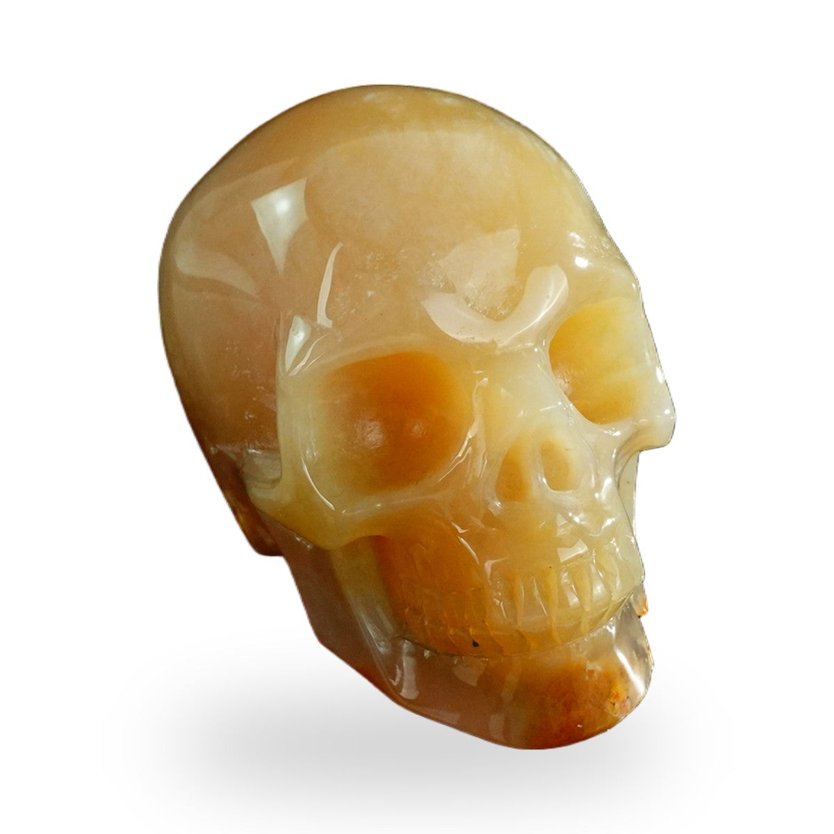 Chalcedony Jasper crystal skull 3" SKH30CJ07 photo 2